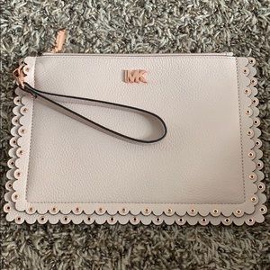 Michael Kors Leather Clutch